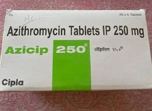 Cipla Azithromycin Tablets Ip 250 Mg Azicip For Hospital Use Organic Medicine