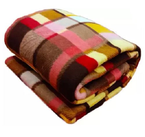 90 Inches Long 220 Gsm Comfortable And Soft Printed Fleece Polyester Blanket