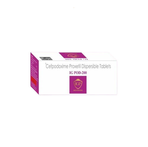 200 Mg Igp-200 Cefpodoxime Proxetil Dispersible Tablets