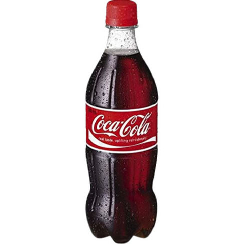  600 मिलीलीटर 0% अल्कोहल स्वादिष्ट और मीठा कोका कोला कोल्ड ड्रिंक