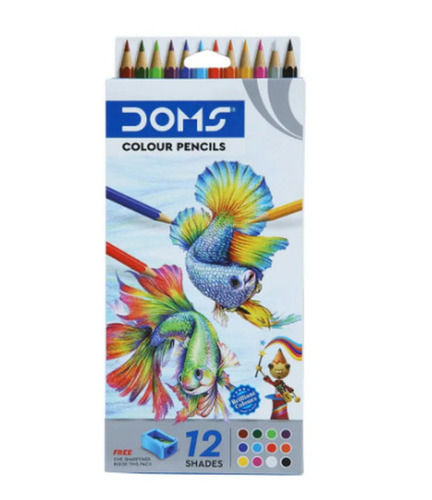 6.5 Inch Eco Friendly Non Toxic Wooden Drawing Colors Pencils