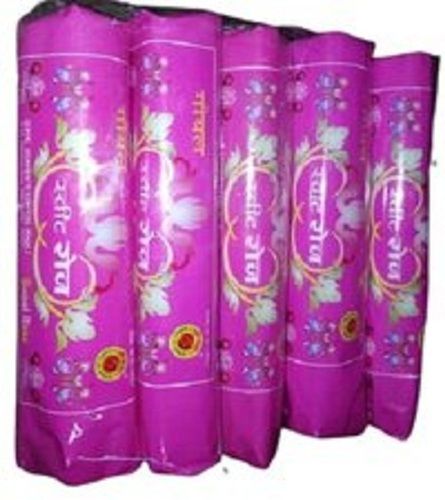 100% Eco-Friendly Jasmine Fragrance Pink Purple Incense Stick (Agarbatti) Burning Time: 50 And 90 Months