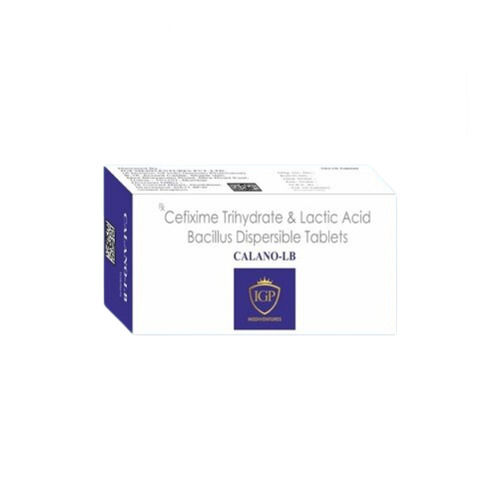 Calano-Lb Cefixime Trihydrate And Lactic Acid Bacillus Dispersible Tablets General Medicines