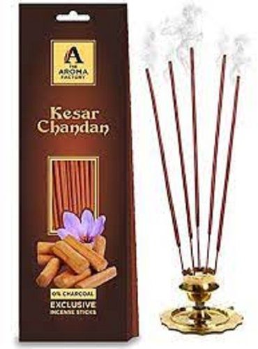 Straight Jasmine Fragrance Smooth Moso Bamboo Herbal Incense With Stick Holder