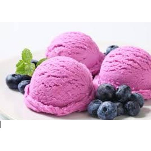 Blueberry Ice Cream - 500 Grams, 20% Fat | Soft and Velvety Consistency, Real Blueberry Puree, Gluten-Free, Luxuriously Creamy Texture