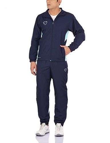 Men Full Sleeves Light Weight And Breathable Soft Polyester Plain Track Suit