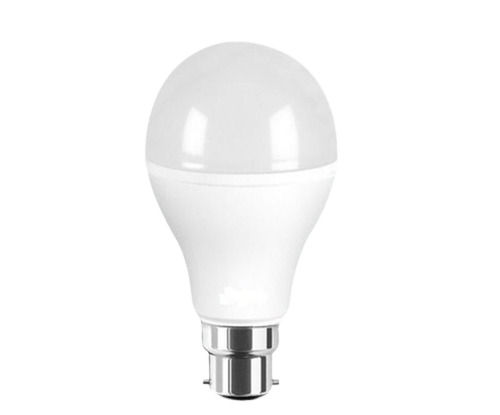 Whtie Round Plastic Strong Long Lasting White Led Light Bulb, Voltage 220V, Power 9 Watt 