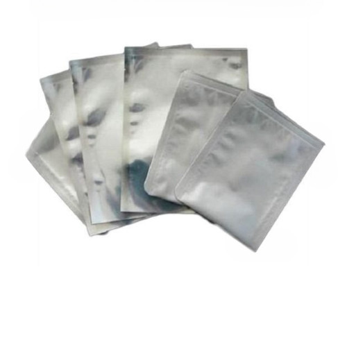 Triple Laminated Aluminium Foil Moisture Barrier Bag - Color: Silver