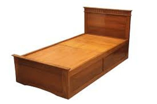 Brown High Durable Termite Proof And Strong Designer Wooden Bed For Bedroom