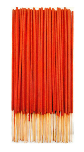 Orange Non Sticky And Eco Friendly 50 Minutes Burning Time Floral Incense Sticks