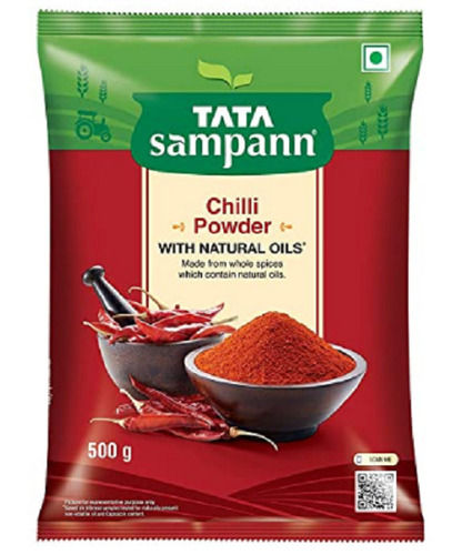 500 Grams, Pure And Spicy Taste Dried Branded Fine Ground Red Chilli Powder 