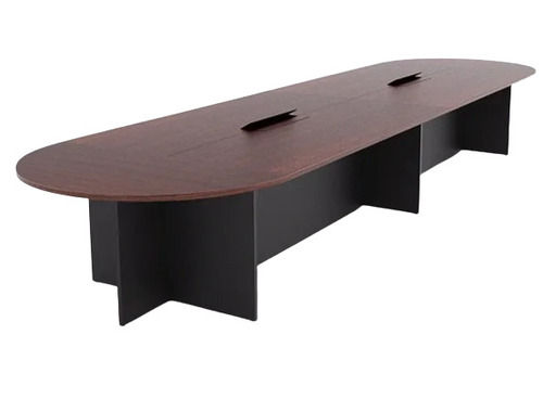 Durable And Scratch Resistant Rectangular Wooden Office Conference Table