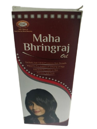 100 Ml, Control Hair Fall & Promote Hair Growth Zoic Maha Bhringraj Hair Oil
