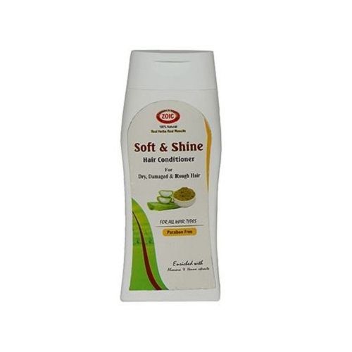 White 100% Natural Zoic Hair Conditioner For Soft & Shine, Dry, Damaged & Rough Hair