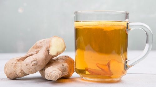 Antioxidants Healthy And Tasty Natural Fresh Caffeine Free Ginger Tea