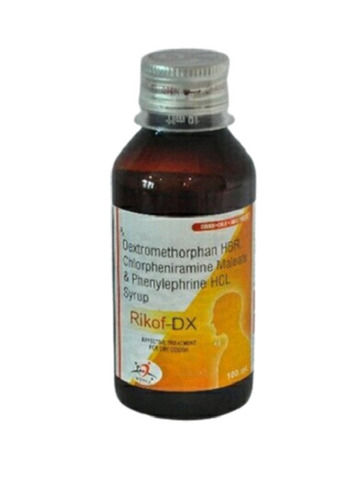 100ml Ambroxol Hcl Terbutaline Sulphate Guaiphenesin And Menthol Syrup 