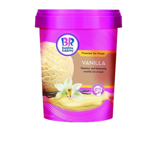 450 Millilitre Sweet And Delicious Vanilla Flavored Branded Ice Cream Age Group: Old-Aged