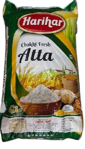 White 100% Pure And Impurity Free Healthy High In Protein Organic Wheat Chakki Fresh Atta