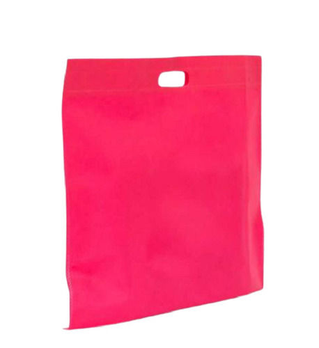 Eco Friendly And Rectangular Patch Handle Plain Non Woven Carry Bag Bag Size: 16X8 Inch