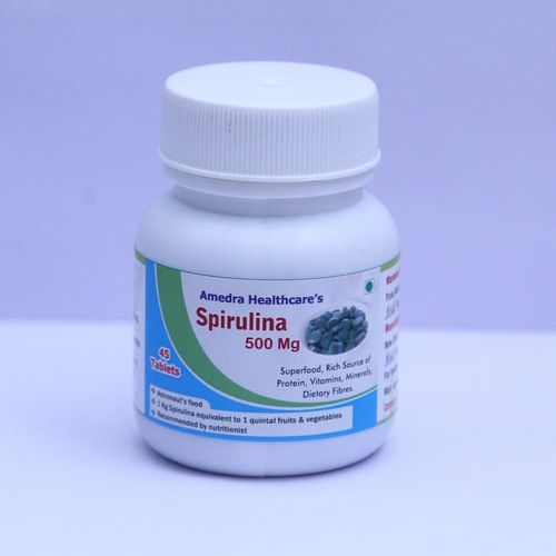 Spirulina 500 Mg Tablets for Weight Loss Management
