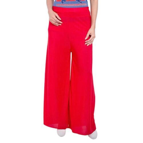 Indian Fashionable And Comfortable Trendy Easy To Wear Fashionable Red Palazzo 