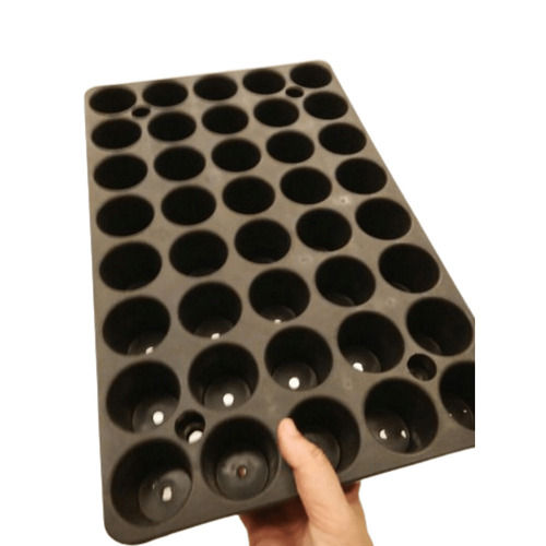 Long-Lasting Flexible Reusable And Biodegradable 40 Round Cavity Seedling Tray