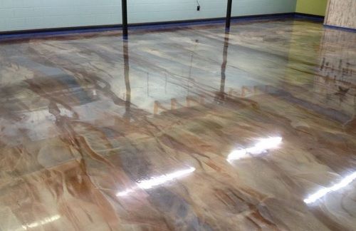 Brown 6 Mm Thick Industrial Grade Durable And Highly Resistant Interior Epoxy Flooring