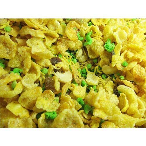 Crunchy Scrumptious Snack Corn Flakes Sweet And Spicy Mixture Namkeen, 1 Kg