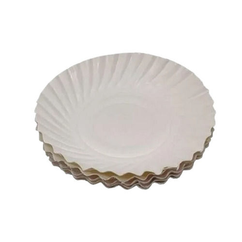 7 Inch Plain Round Event And Party Disposable Paper Plate