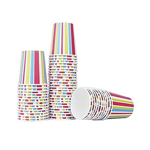 Disposable Biodegradable And Eco Friendly Printed Paper Cups For Tea And Coffee 
