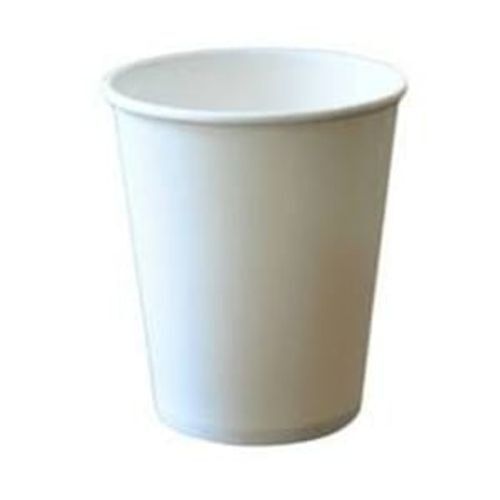 Lightweight Affordable Eco-Friendly White Disposable Paper Glass Size: 5-6