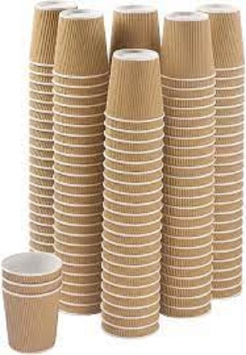 Brown 50 Ml Size Eco-Friendly Biodegradable And Recyclable Disposable Paper Cups For Party Use