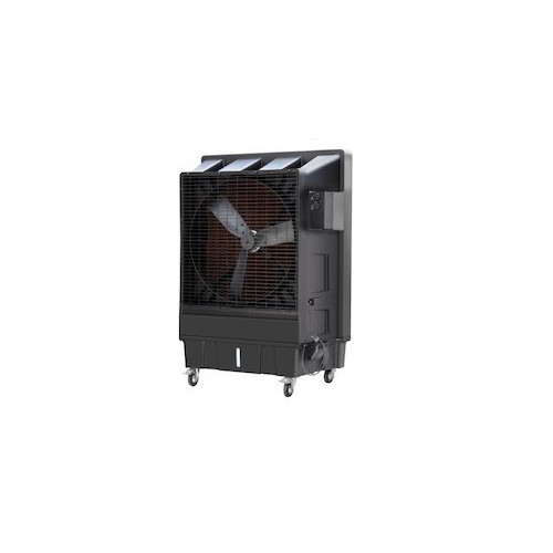 Portable Wheel Mounted Plastic Tent Cooler With 90 Liter Tank Capacity - Color: Black