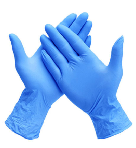 Blue 7 Inches, Medical Grade Sterilized And Disposable Plain Latex Surgical Gloves