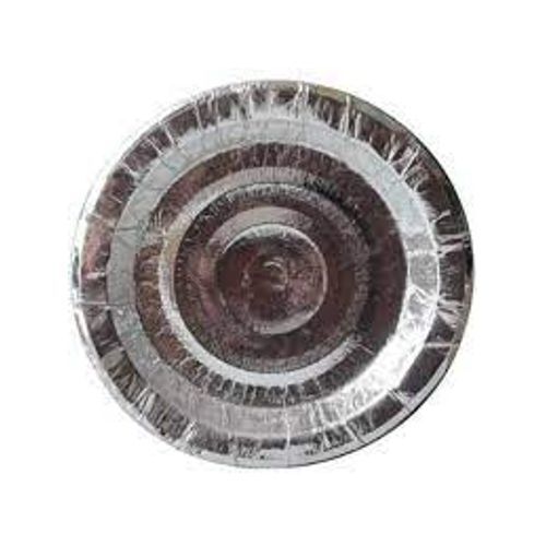 100 Gsm 7 Inch Disposable Silver Paper Plate