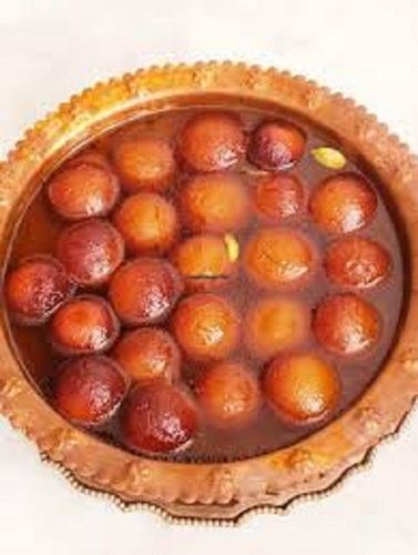 1-Kilograms Small Size No Artificial Colors Mouth Watering Taste Fresh Delicious Sweet Gulab Jamun Carbohydrate: 7.6 Percentage ( % )