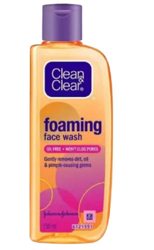 150 Ml Gently Remove Dirt And Oil Pimple Free Foaming Face Wash 