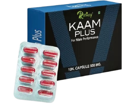 Kaam Plus 500 Mg Capsule  Age Group: For Adults