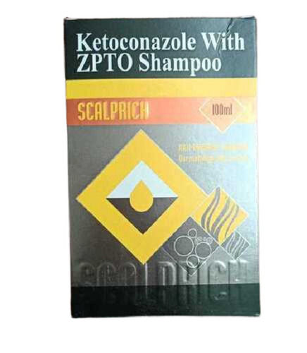 Zpto शैम्पू के साथ Ketoconazole, 100 ml का पैक 