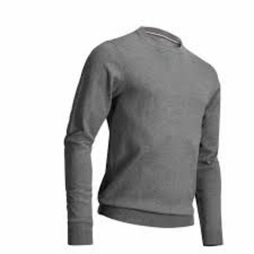 Soft And Stretchable Round Neck Full Sleeves Boya S Body Fit Grey T Shirt Age Group: Adult