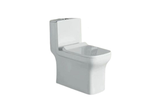 Western Toilet Seat - 620x375x750mm, Glossy White Finish, Plain & Printed Patterns, Ideal for Home, Hotels & Hospitals