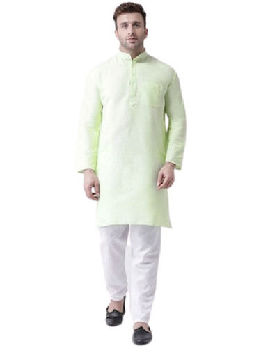 Cool Pass Stylish Lightweight And Comfortable Full Sleeves Men'S Kurta Pyjama Set 