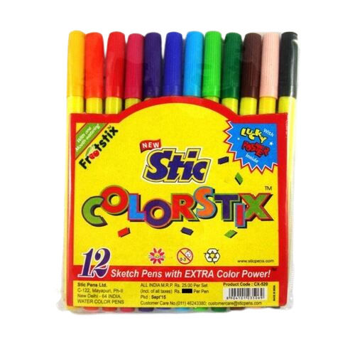 12 Colors Sketch Marker Pen, Fine Line Point Marker Pens for Drawing, Sketch  Pen Drawing, Sketch Pens, Pen Sketch, Sketch Colour Pen - Grabie®