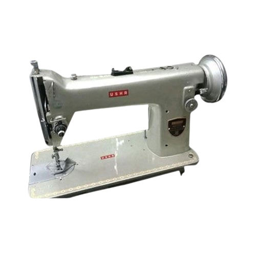 Silver Color Usha Mild Steel Automatic Sewing Machine For Household Use Capacity: 2 Kg/Hr