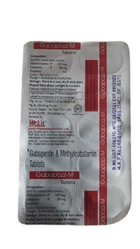 Gabapentin & Methylcobalamin Tablets Gobapozz-m