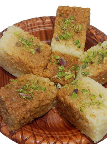 Hygienically Processed Sweet Delicious And Mouth Watering Melting Mawa Burfi