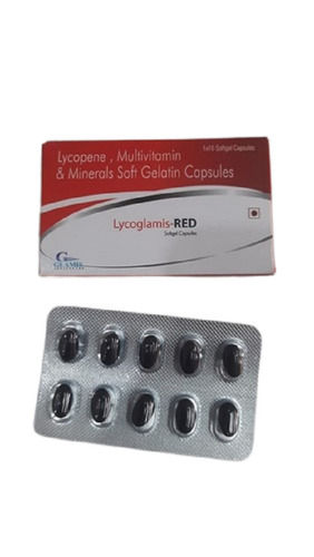 Lycoglamis-Red Ablate For Used To Maintain Proper Blood Pressure And High Cholesterol And Is Suitable For Heart Disease And Cancer General Medicines