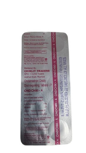 Ondansetron Orally Disintegrating Tablets Ip Ondchik - 4