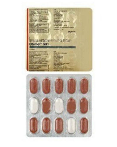 Glimepiride And Metformin Hydrochloride Sr Tablets