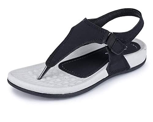 Any Color Comfortable Light Weight Daily Wear Ladies Flat Sandal For Casual Wear